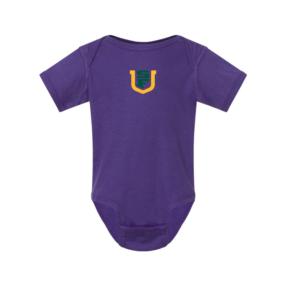 San Francisco Dons Logo Rabbit Skins Infant Baby Rib Bodysuit