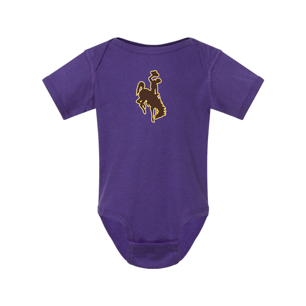 Wyoming Cowboys Rabbit Skins Infant Baby Rib Bodysuit