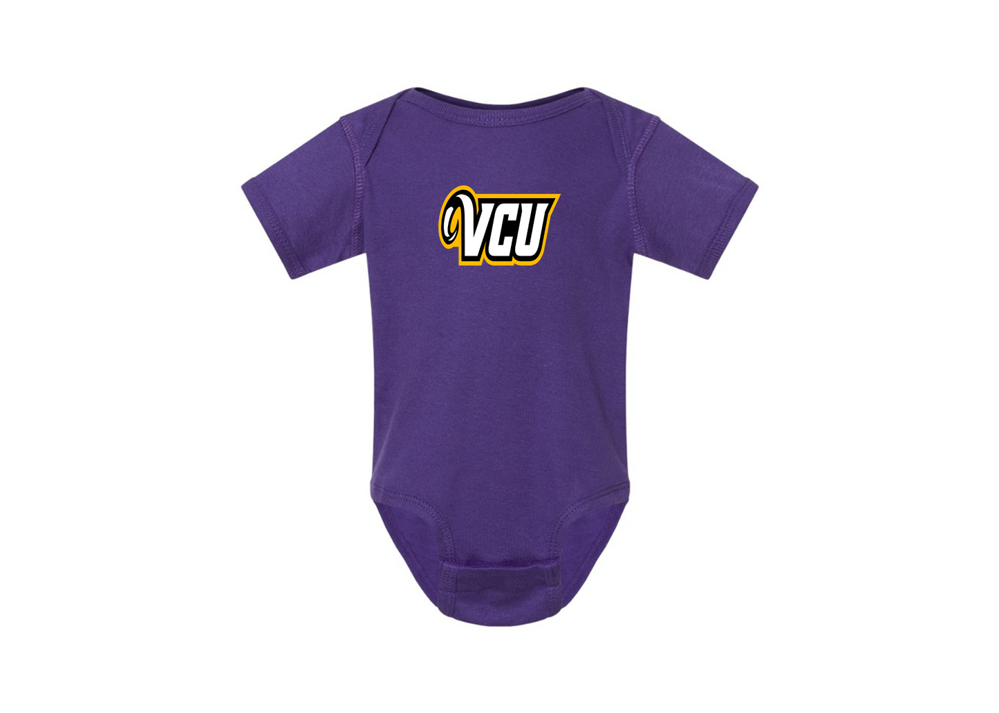 Virginia Commonwealth Rams Rabbit Skins Infant Baby Rib Bodysuit