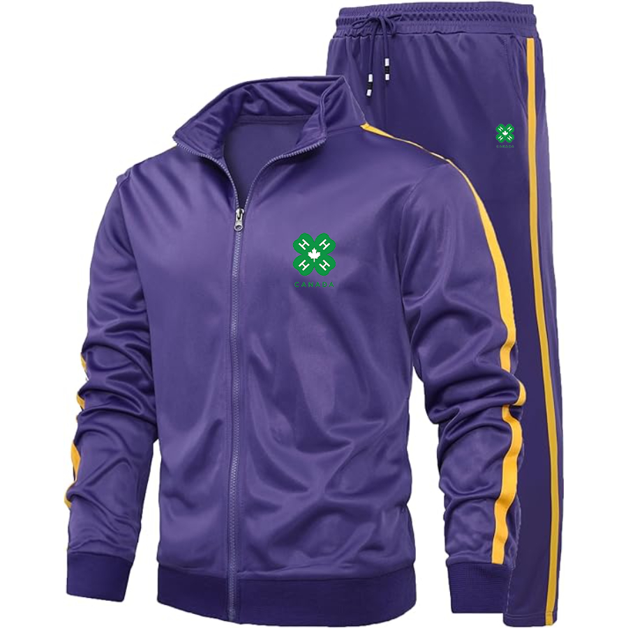Men's 4H Canada Logo  Dri-Fit TrackSuit