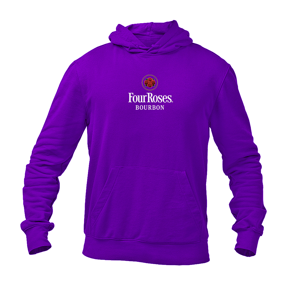 Men's Four Roses Logo Pullover Hoodie