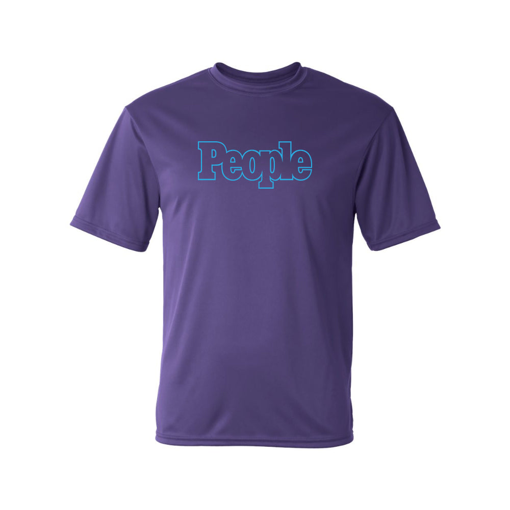 Men's People Magazine Logo Polyester T-Shirt