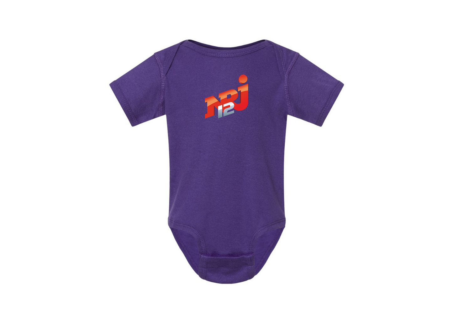 NRJ 12 Logo Rabbit Skins Infant Baby Rib Bodysuit