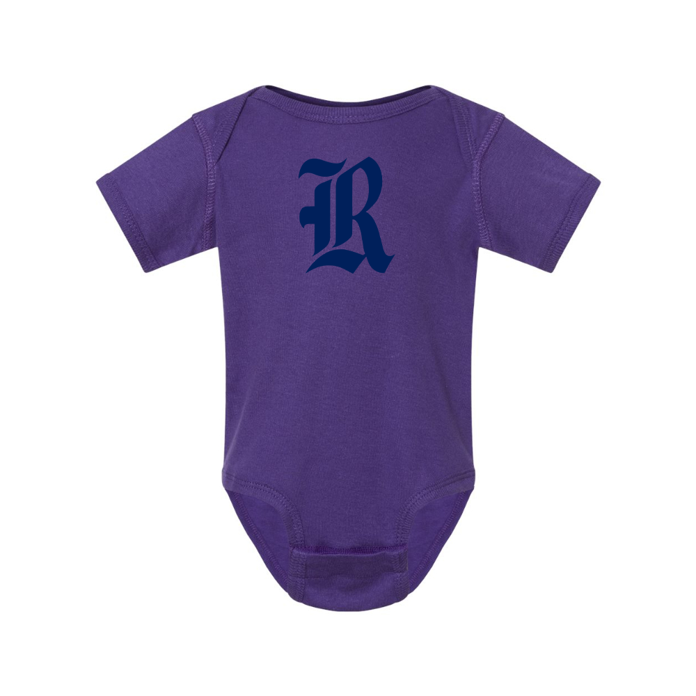 Rice Owls Logo Rabbit Skins Infant Baby Rib Bodysuit