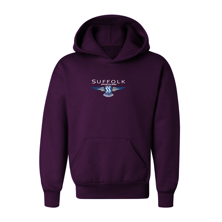 Youth Suffolk Sportscars Logo Pullover Hoodie