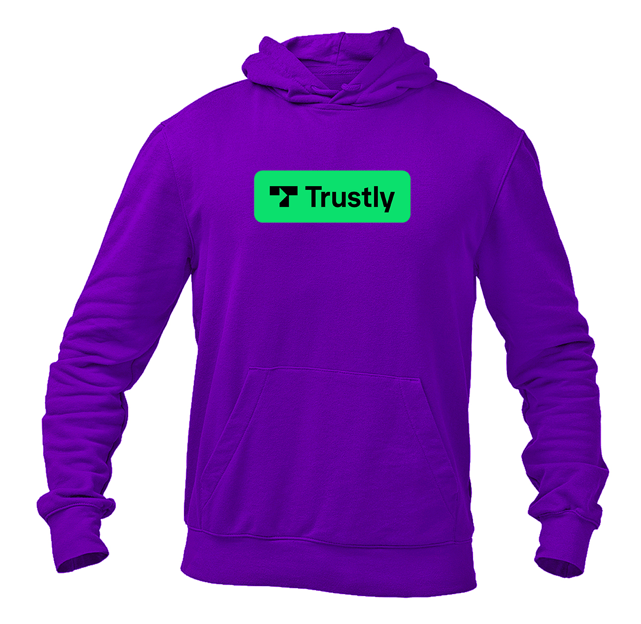 Men's Trustly Horizontal Logo Pullover Hoodie