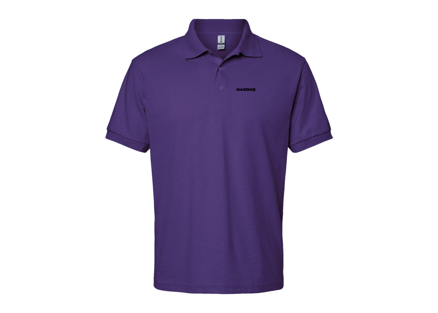 Men's Nasdaq Logo Gildan Dry Blend Jersey Polo