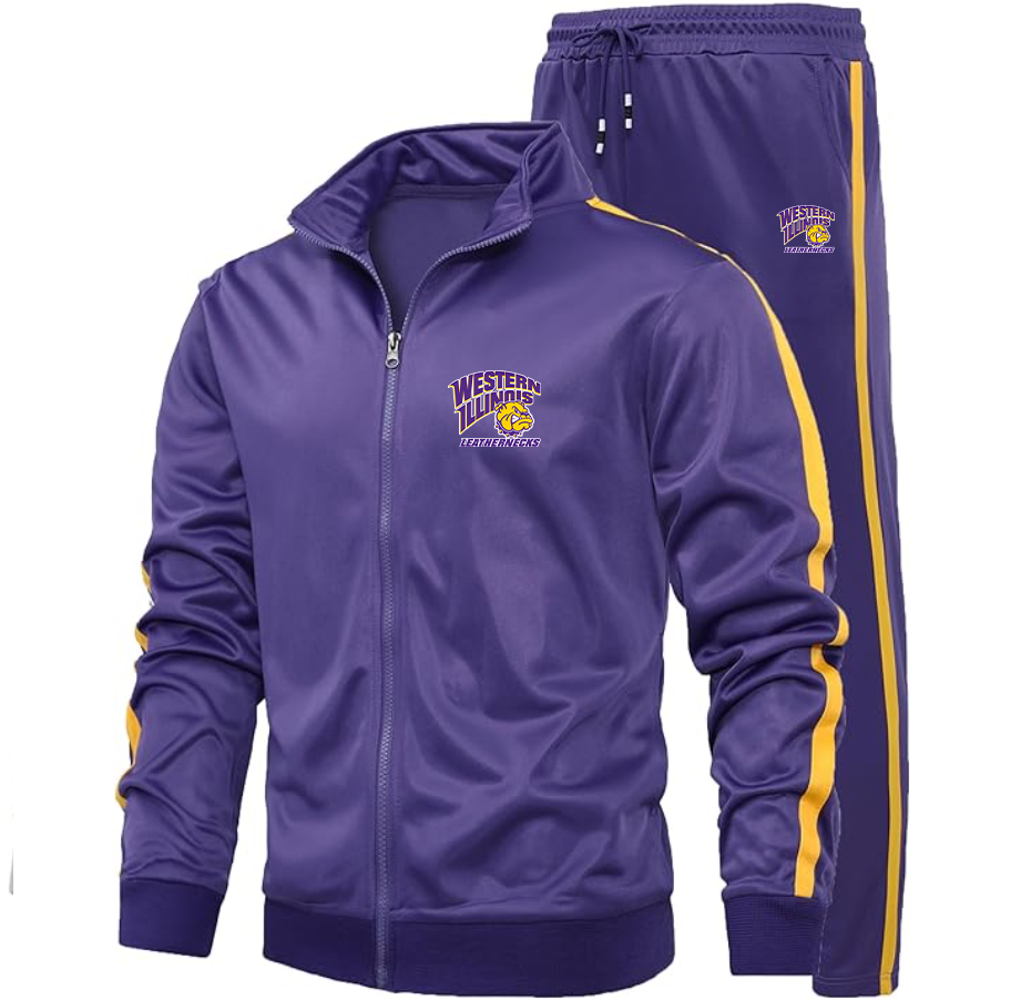 Men's Western Illinois Leathernecks Dri-Fit TrackSuit