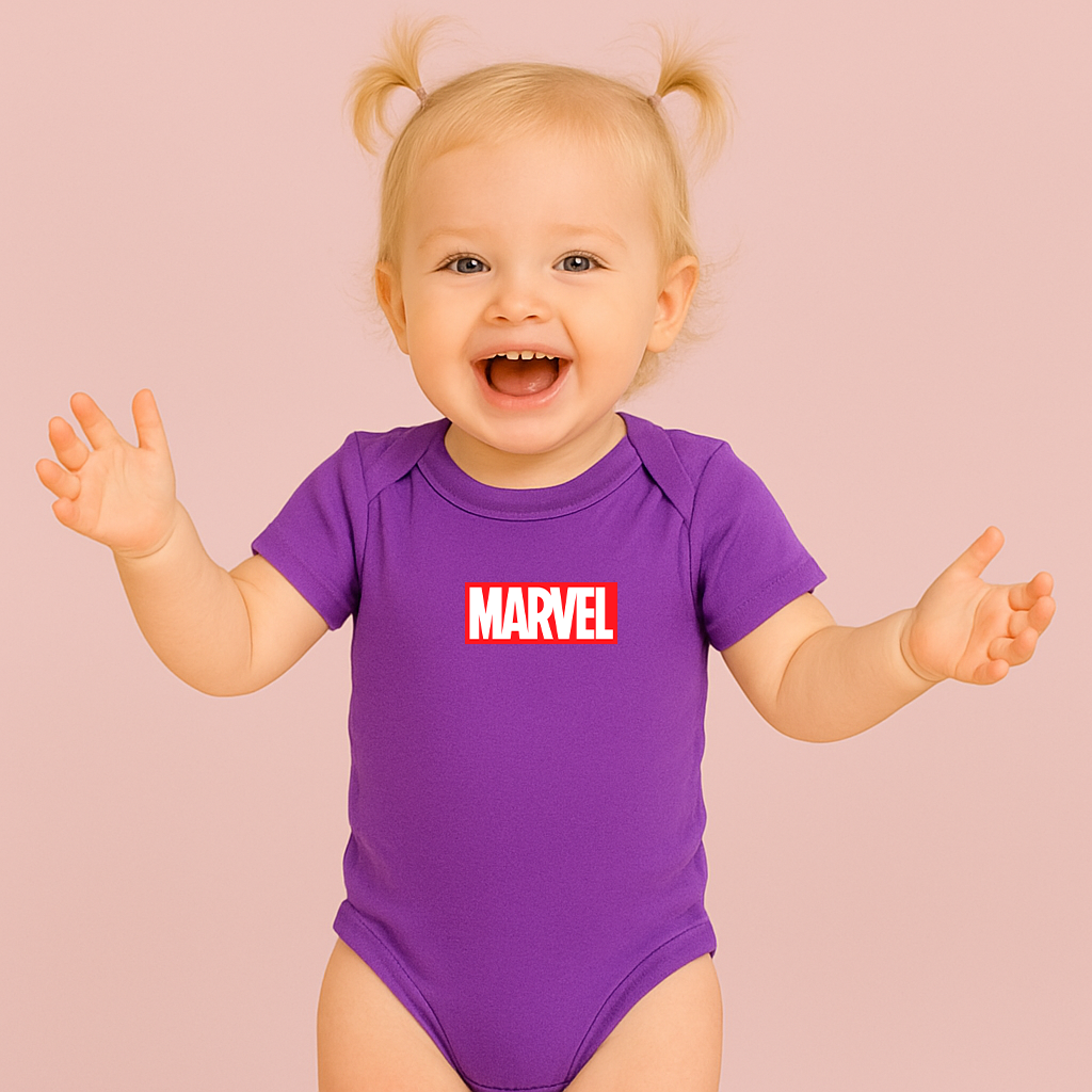 Marvel Comics Baby Romper Onesie