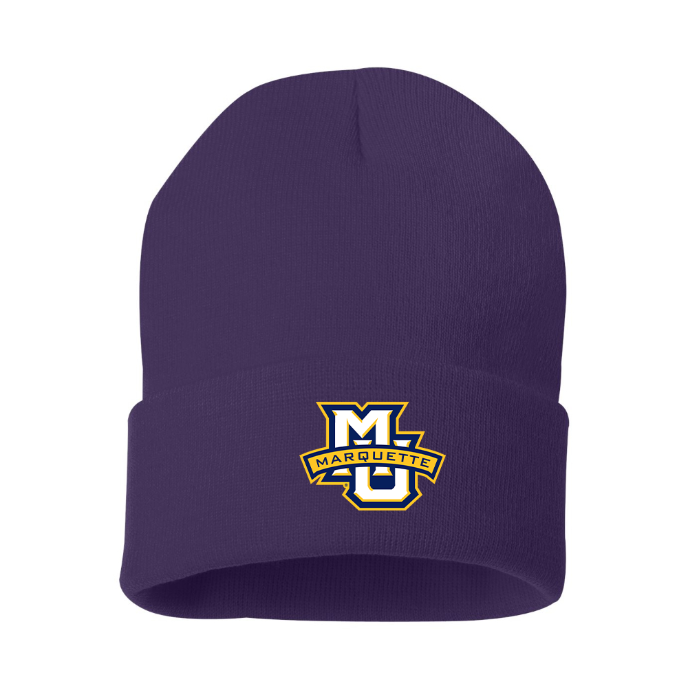 Marquette Golden Eagles Logo Beanie Hat