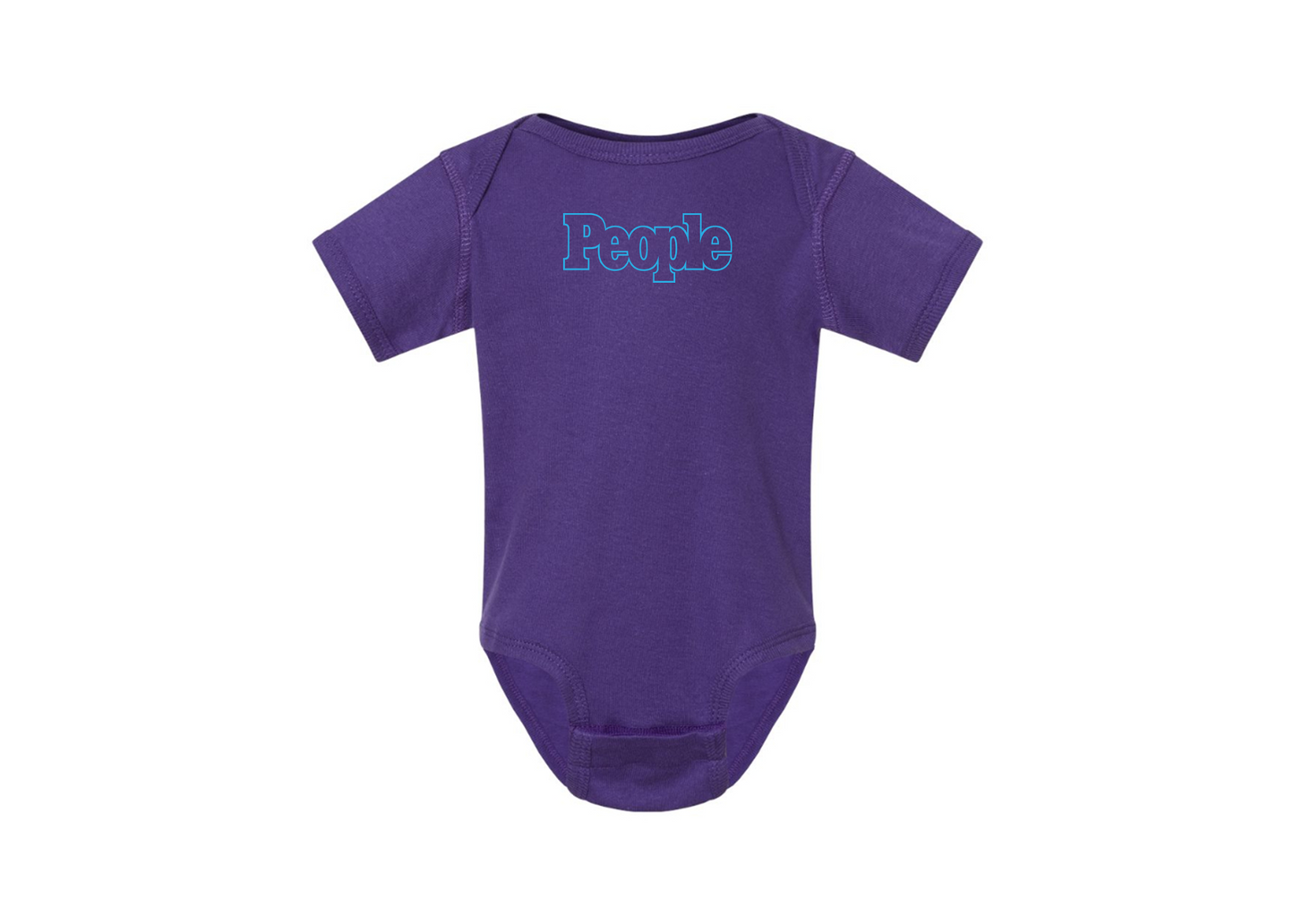 People Magazine Logo Rabbit Skins Infant Baby Rib Bodysuit