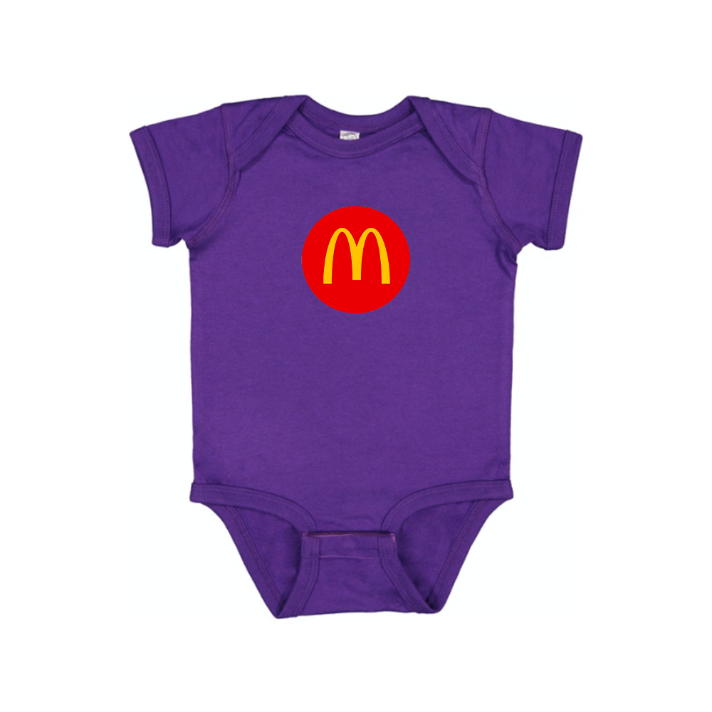 McDonalds  Logo Baby Romper Onesie