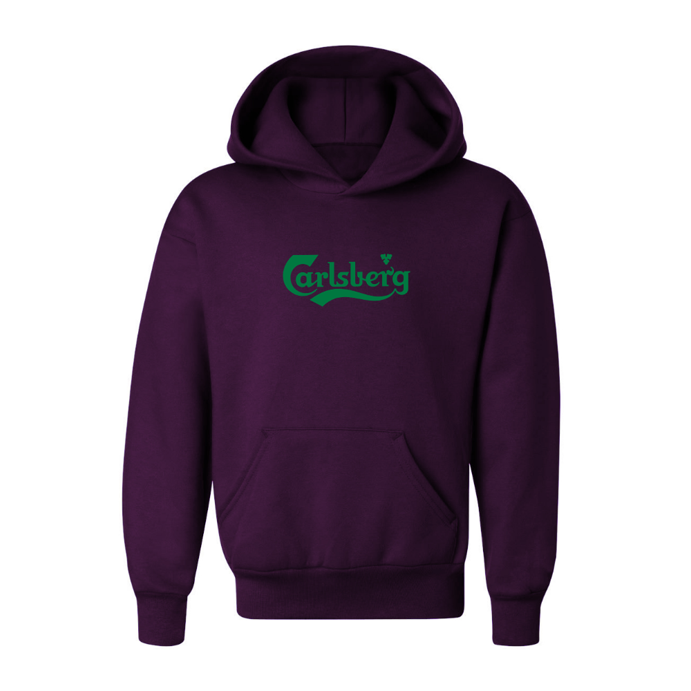 Youth Carlsbery Logo Pullover Hoodie