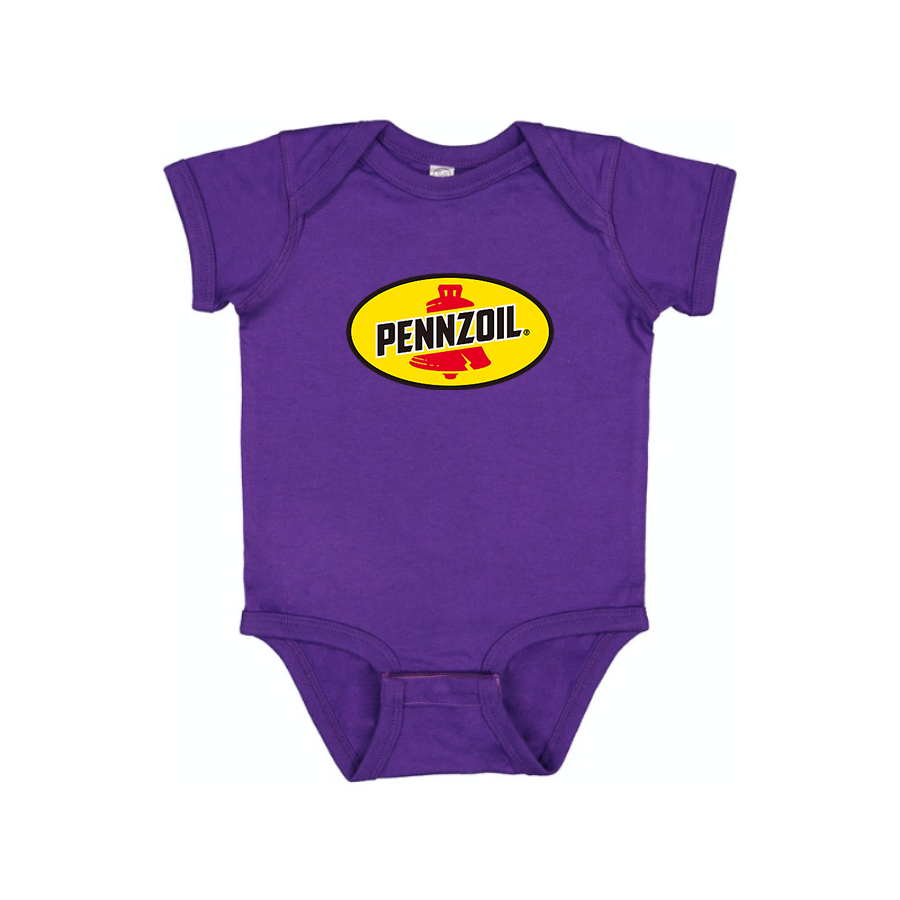 Pennzoil Logo Baby Romper Onesie