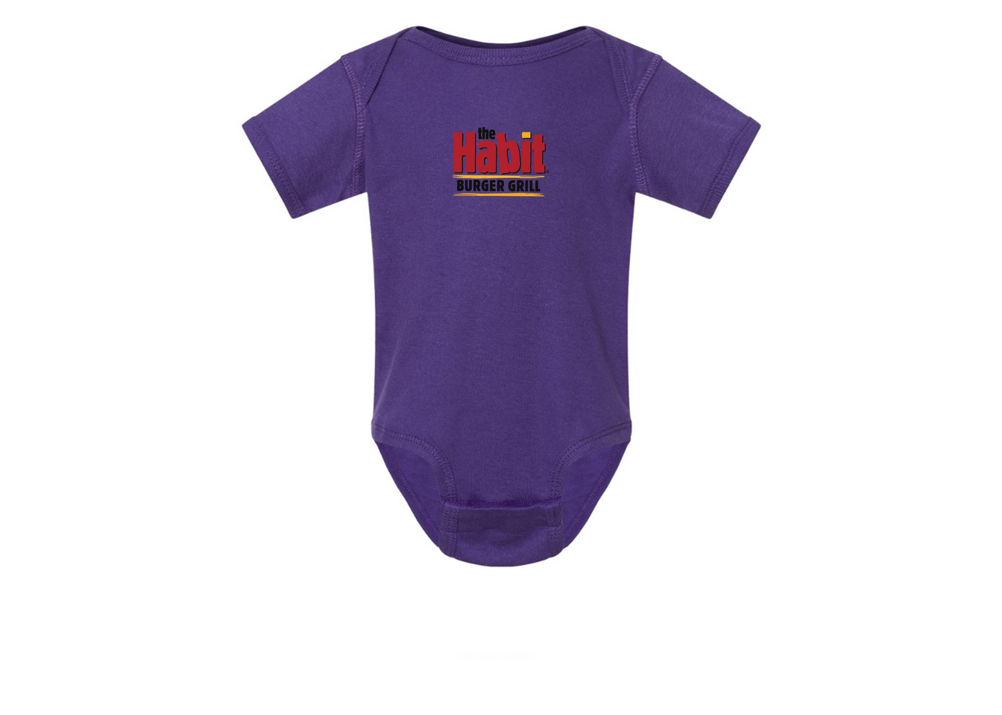 The Habit Burger Grill Rabbit Skins Infant Baby Rib Bodysuit