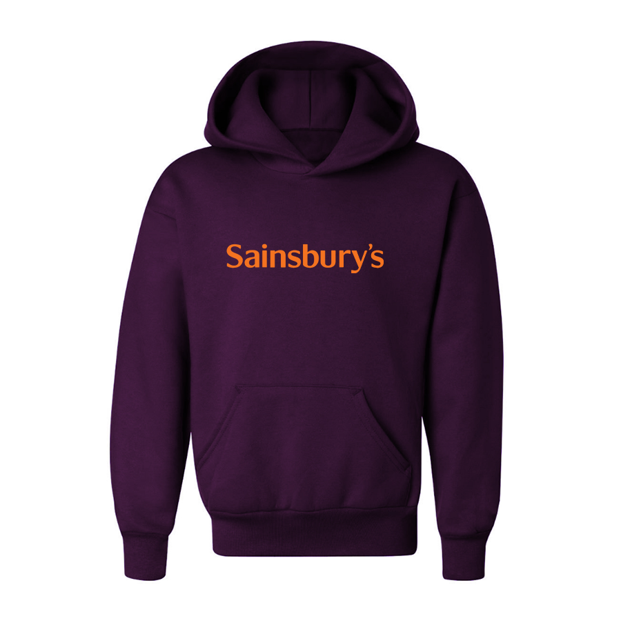 Youth Sainsbury_s Logo Pullover Hoodie