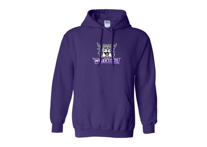 Men's Weber State Wildcats Gildan  Heavy Blend Hooded Sweatshirt