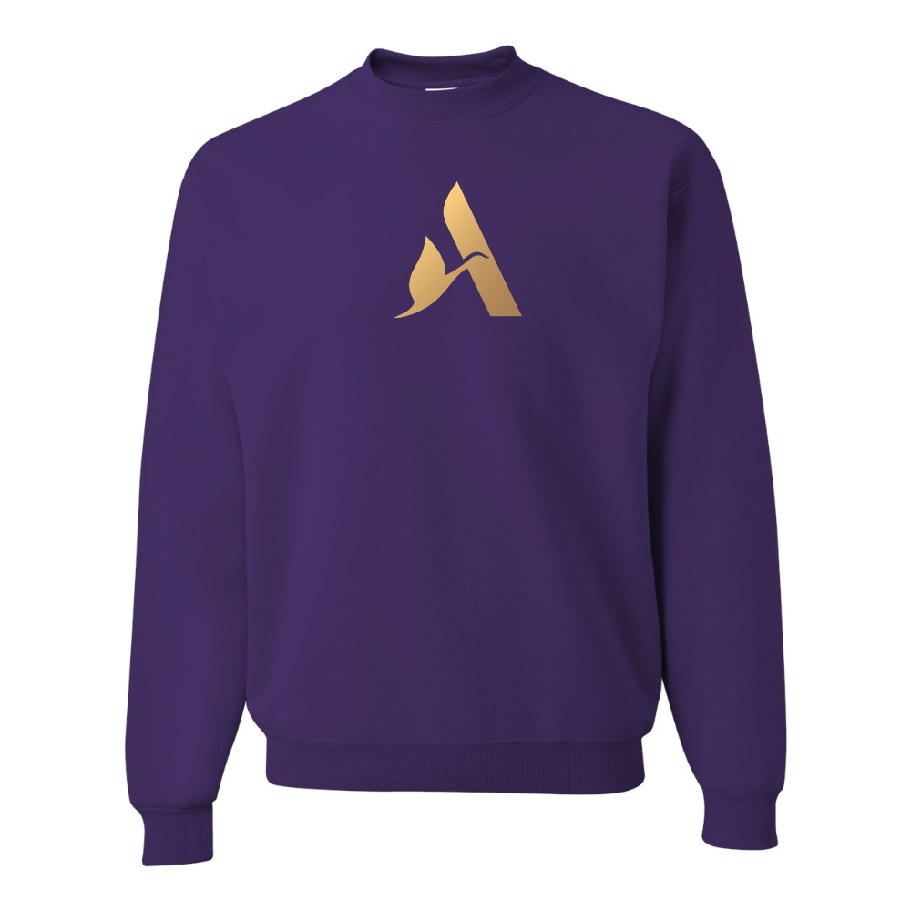 Men's Accor Golden Logo JERZEES NuBlend Crewneck Sweatshirt