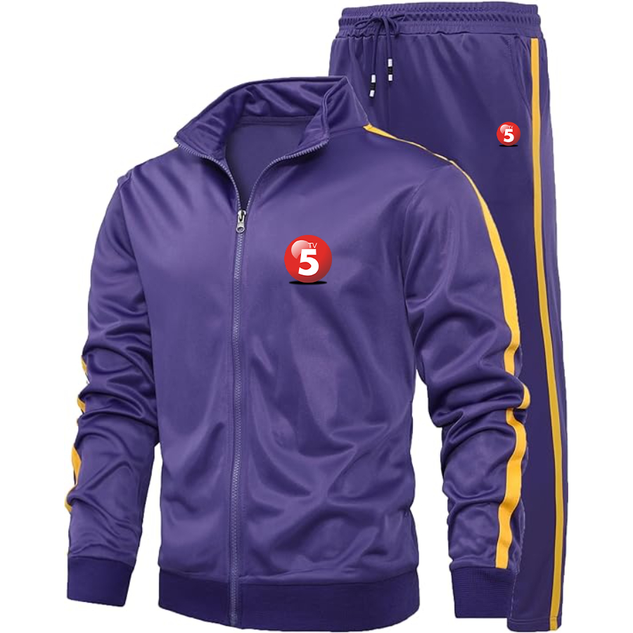 Men's ABC TV5 Logo  Dri-Fit TrackSuit)