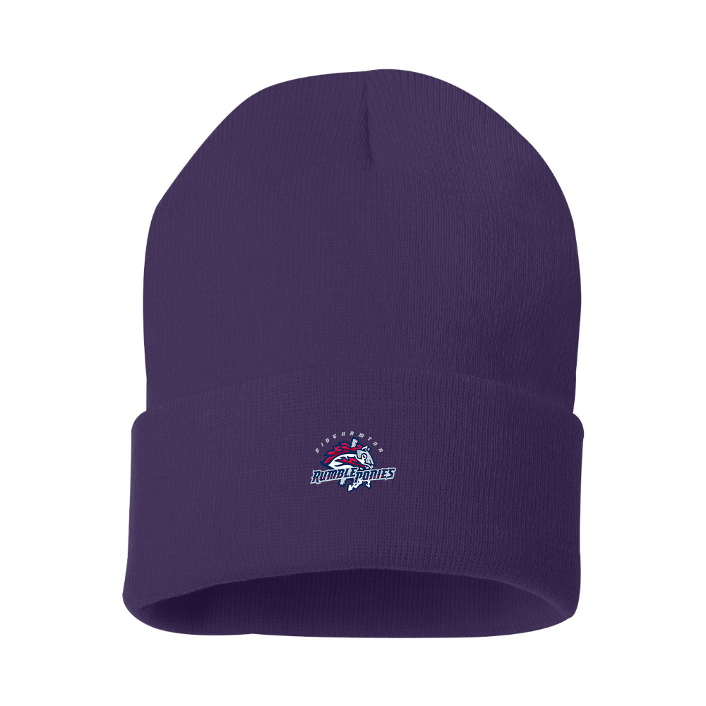 Binghamton Rumble Ponies Logo Beanie Hat