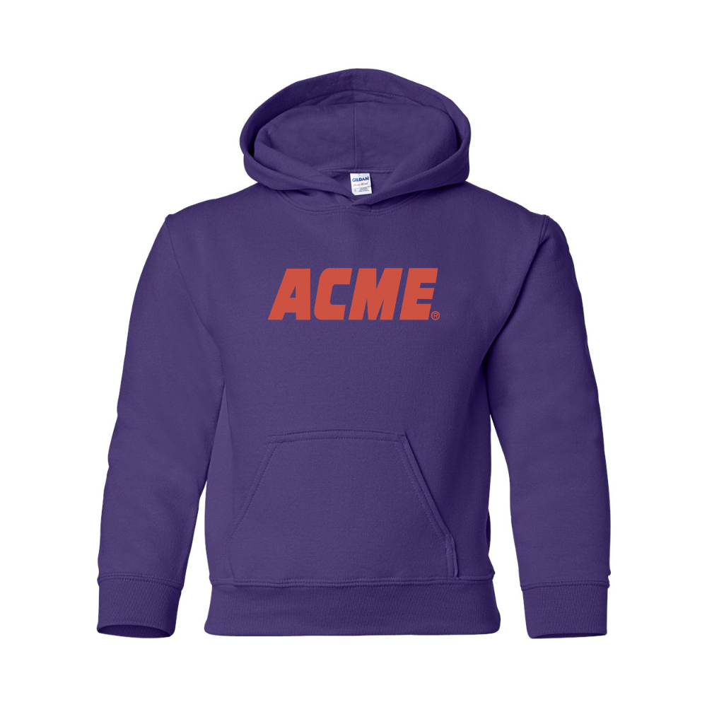 Youth ACME Logo Gildan Heavy Blend  Hooded Sweatshirt