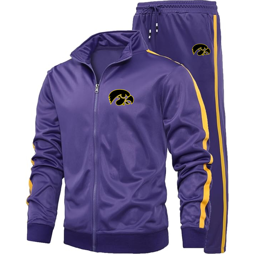 Men's Lowa Hawkeyes Logo Dri-Fit TrackSuit