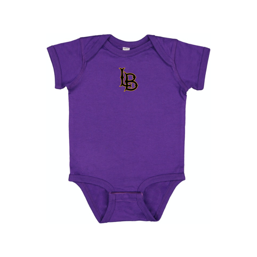 Long Beach State 49ers Logo Baby Romper Onesie