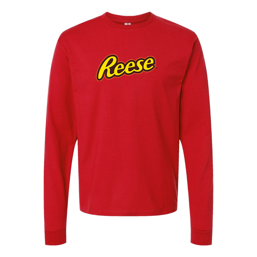 Youth Reese Peanut Butter Logo Cotton Long Sleeve T-Shirt