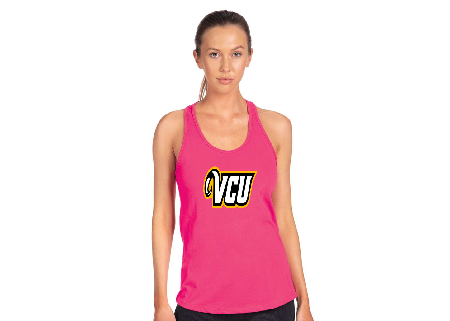 Women's Virginia Commonwealth Rams Next Level Ideal Racerback Tank