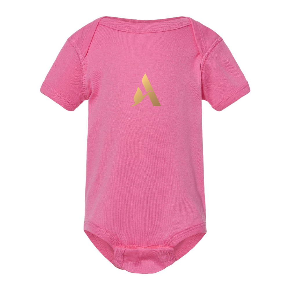 Accor Golden Logo Rabbit Skins Infant Baby Rib Bodysuit