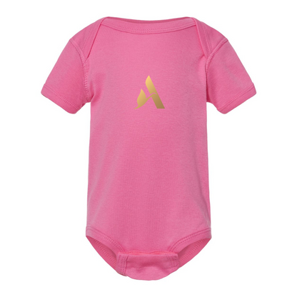 Accor Golden Logo Rabbit Skins Infant Baby Rib Bodysuit