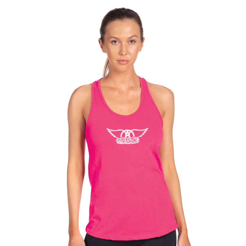 Women's Aerosmith Logo Next Level Ideal Racerback Tank