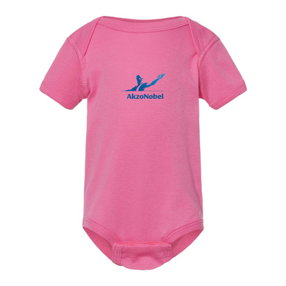 AkzoNobel Logo  Rabbit Skins Infant Baby Rib Bodysuit