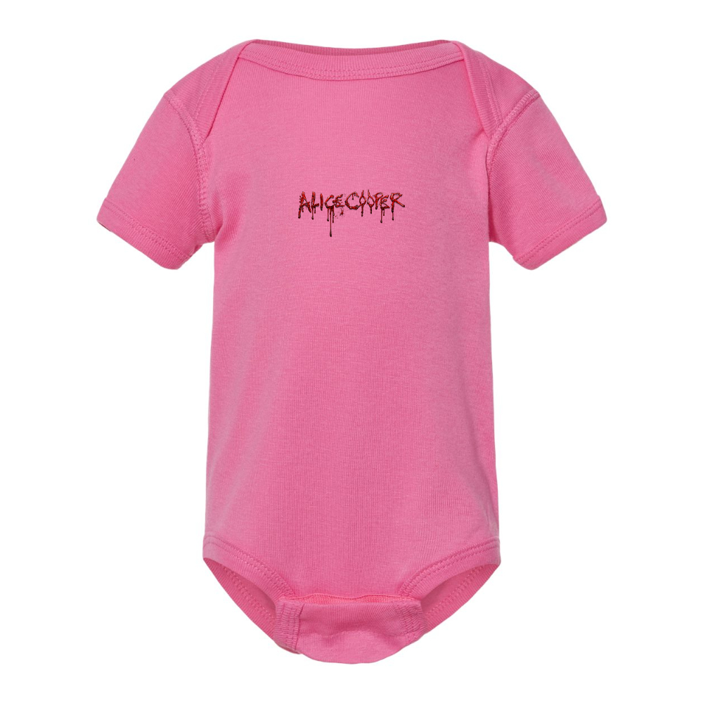 Alice Cooper Logo  Rabbit Skins Infant Baby Rib Bodysuit