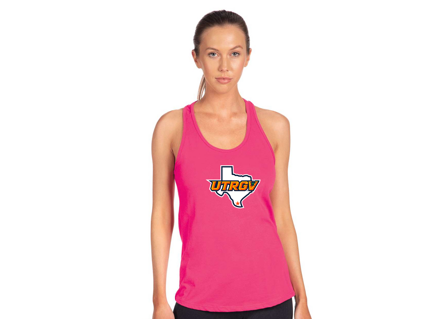 Women's UTRGV Vaqueros Next Level Ideal Racerback Tank