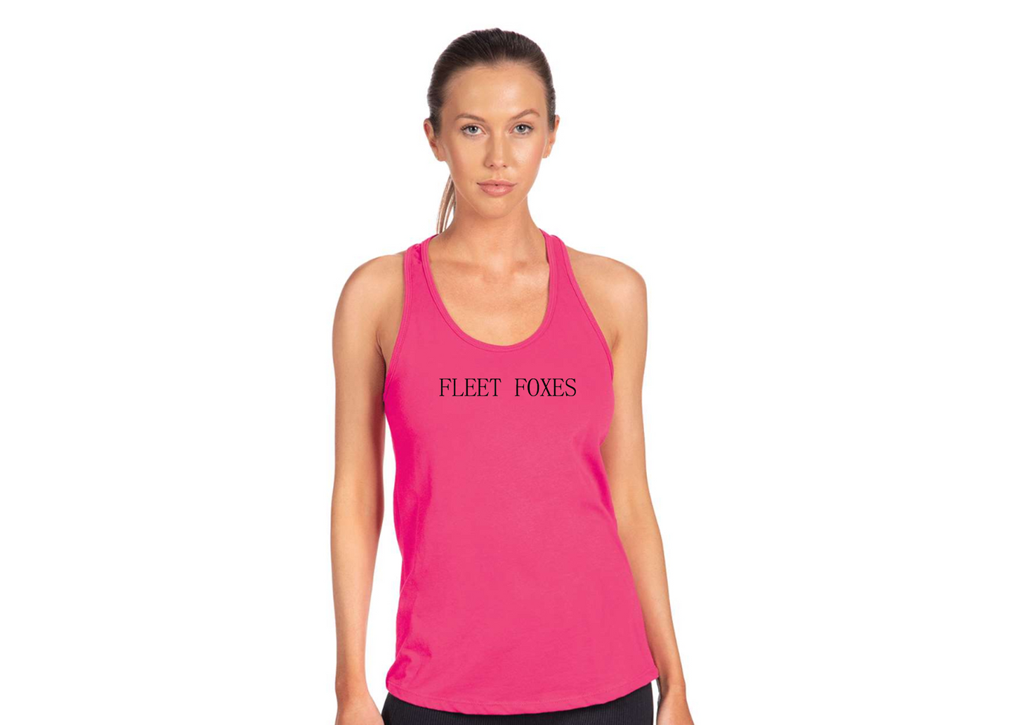 Women's Fleet Foxes Logo Next Level Ideal Racerback Tank