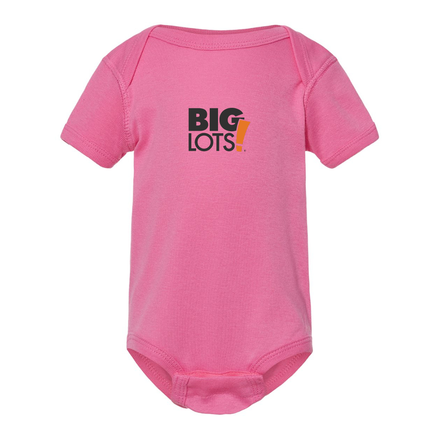 Big Lots Logo Rabbit Skins Infant Baby Rib Bodysuit