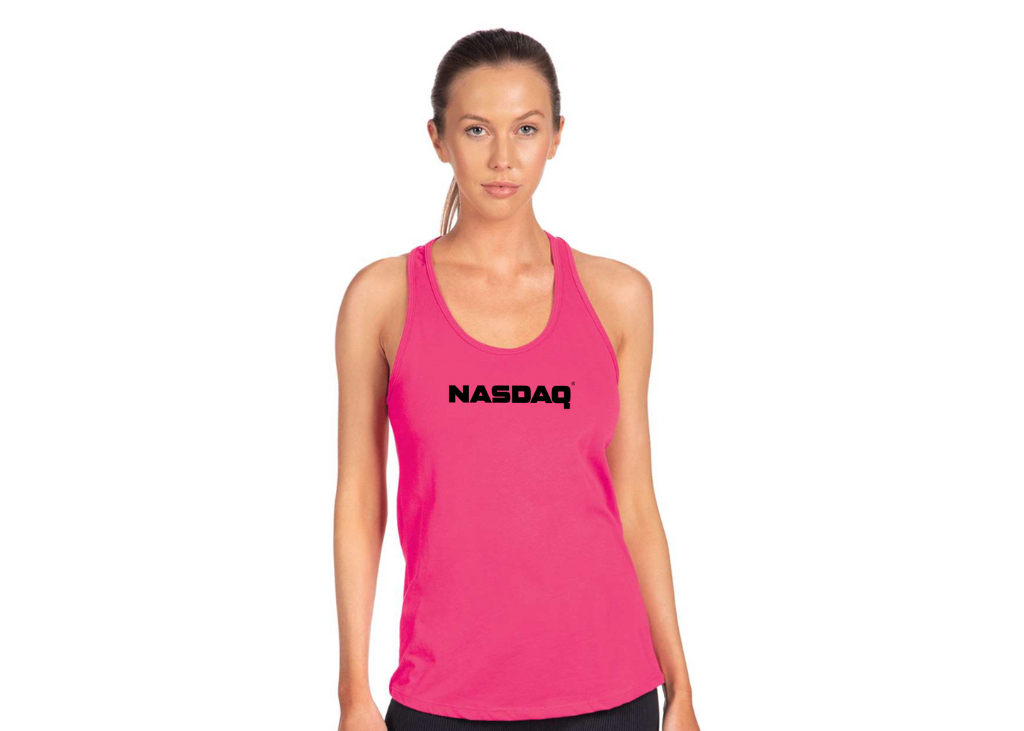 Women's Nasdaq Logo Next Level Ideal Racerback Tank
