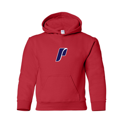 Youth Portland Pilots Logo Gildan Heavy Blend  Hooded Sweatshirt