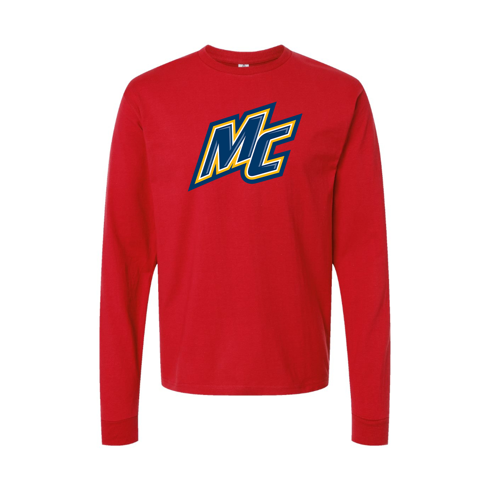 Men's Merrimack Warriors Logo Long Sleeve T-Shirt