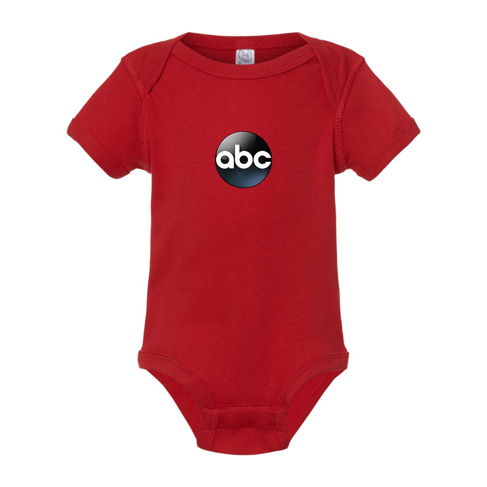 Abc Logo  Rabbit Skins Infant Baby Rib Bodysuit