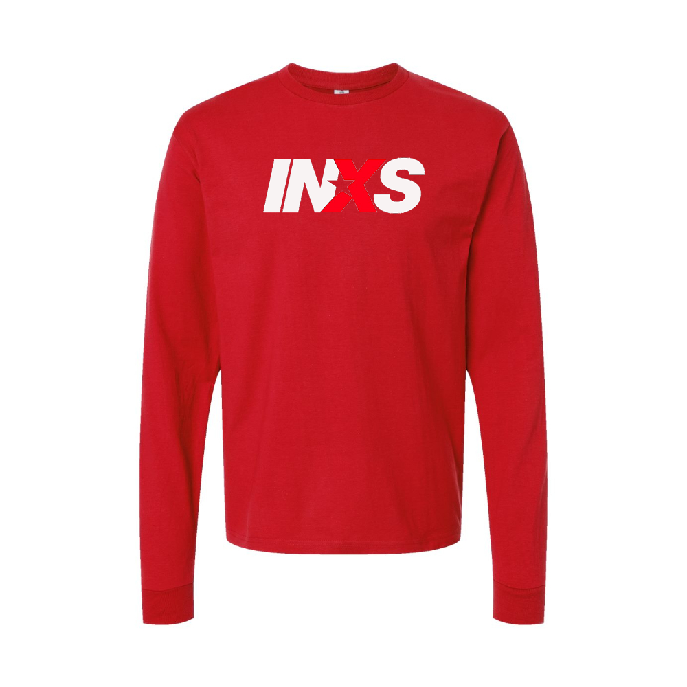 Youth INXS Logo Cotton Long Sleeve T-Shirt