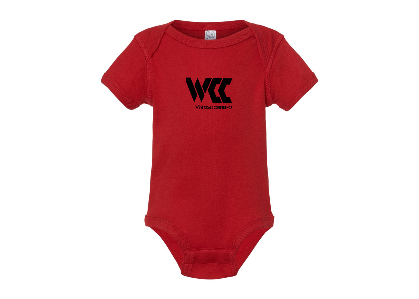West Coast Conference Rabbit Skins Infant Baby Rib Bodysuit