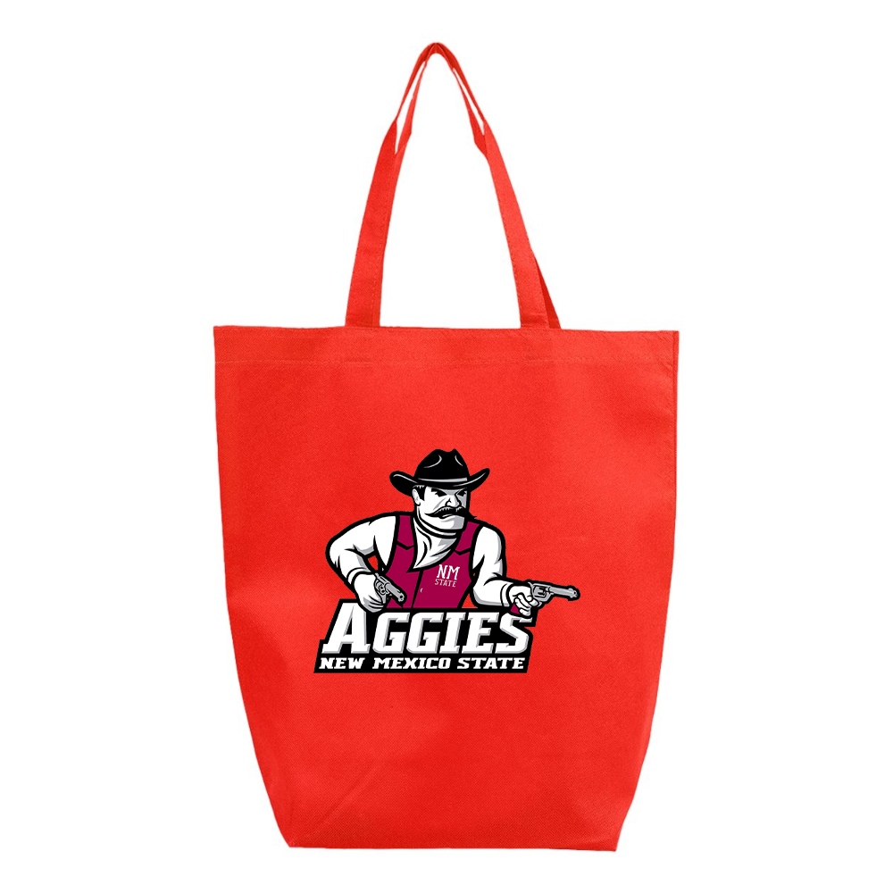 Aggies New Mexico State Logo Q-Tees Non-Woven Gusset Bottom Tote