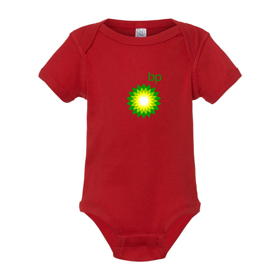 BP Oil Logo Rabbit Skins Infant Baby Rib Bodysuit