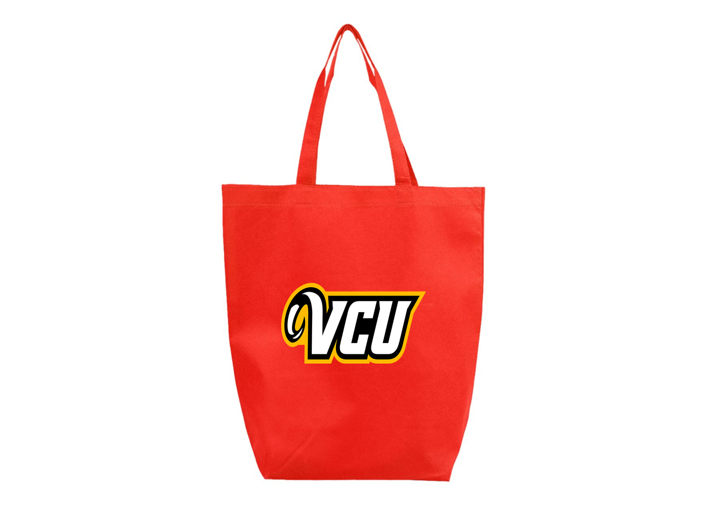 Virginia Commonwealth Rams Q-Tees Non-Woven Gusset Bottom Tote