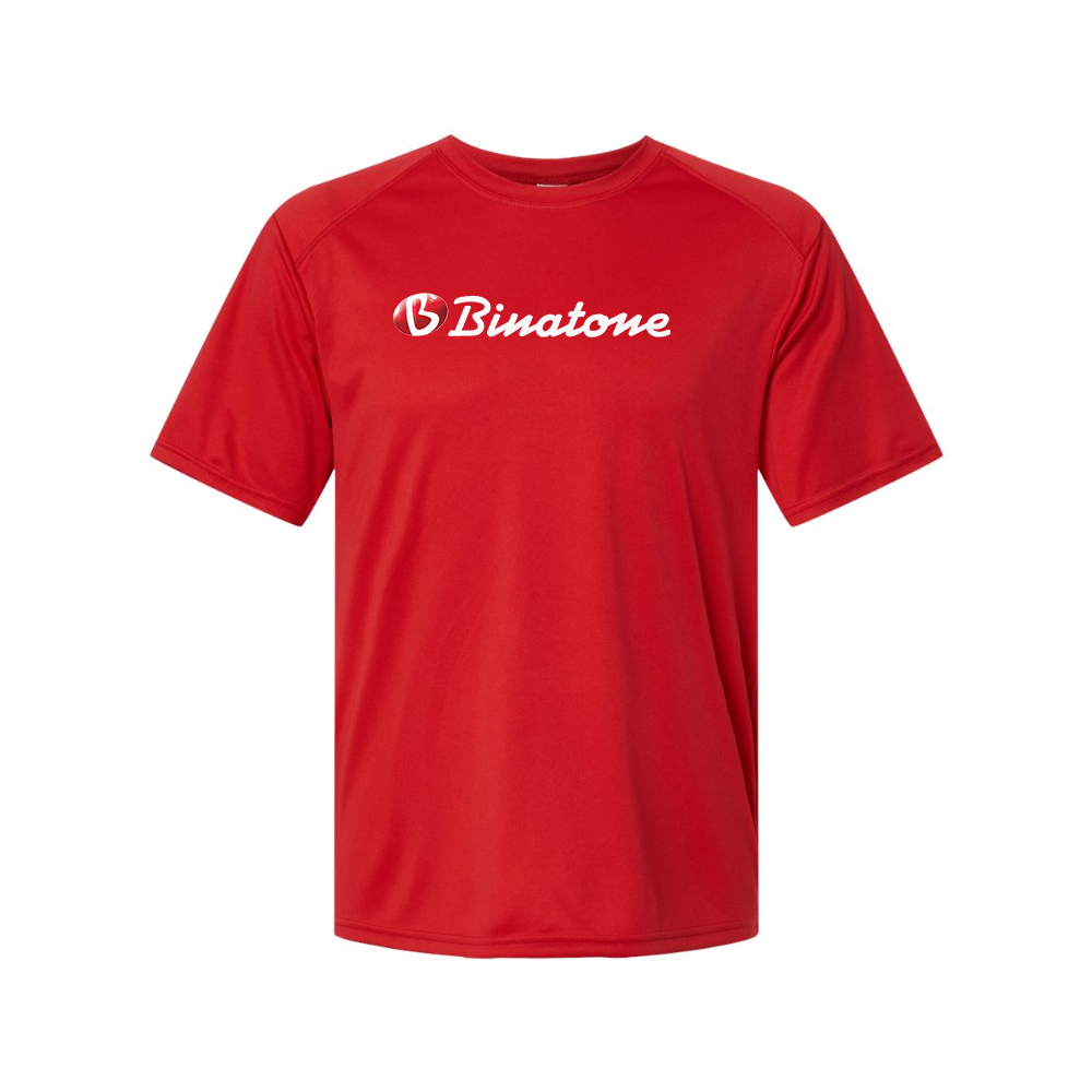 Men's Binatone Logo Polyester T-Shirt
