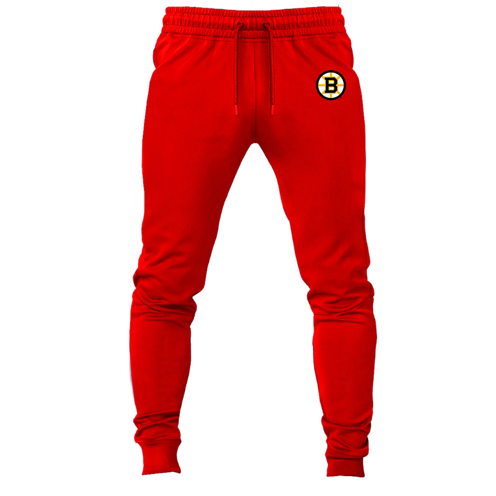 Men's Boston Bruins Logo Joggers Sweatpants