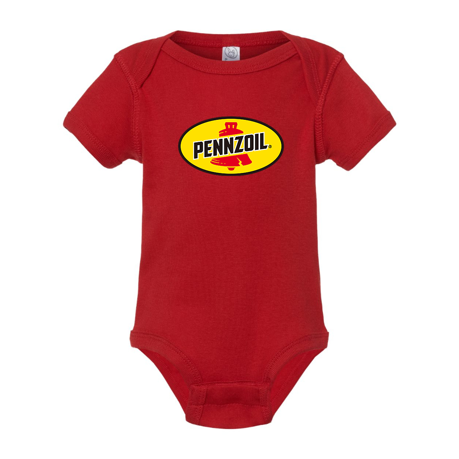 Pennzoil Logo Baby Romper Onesie