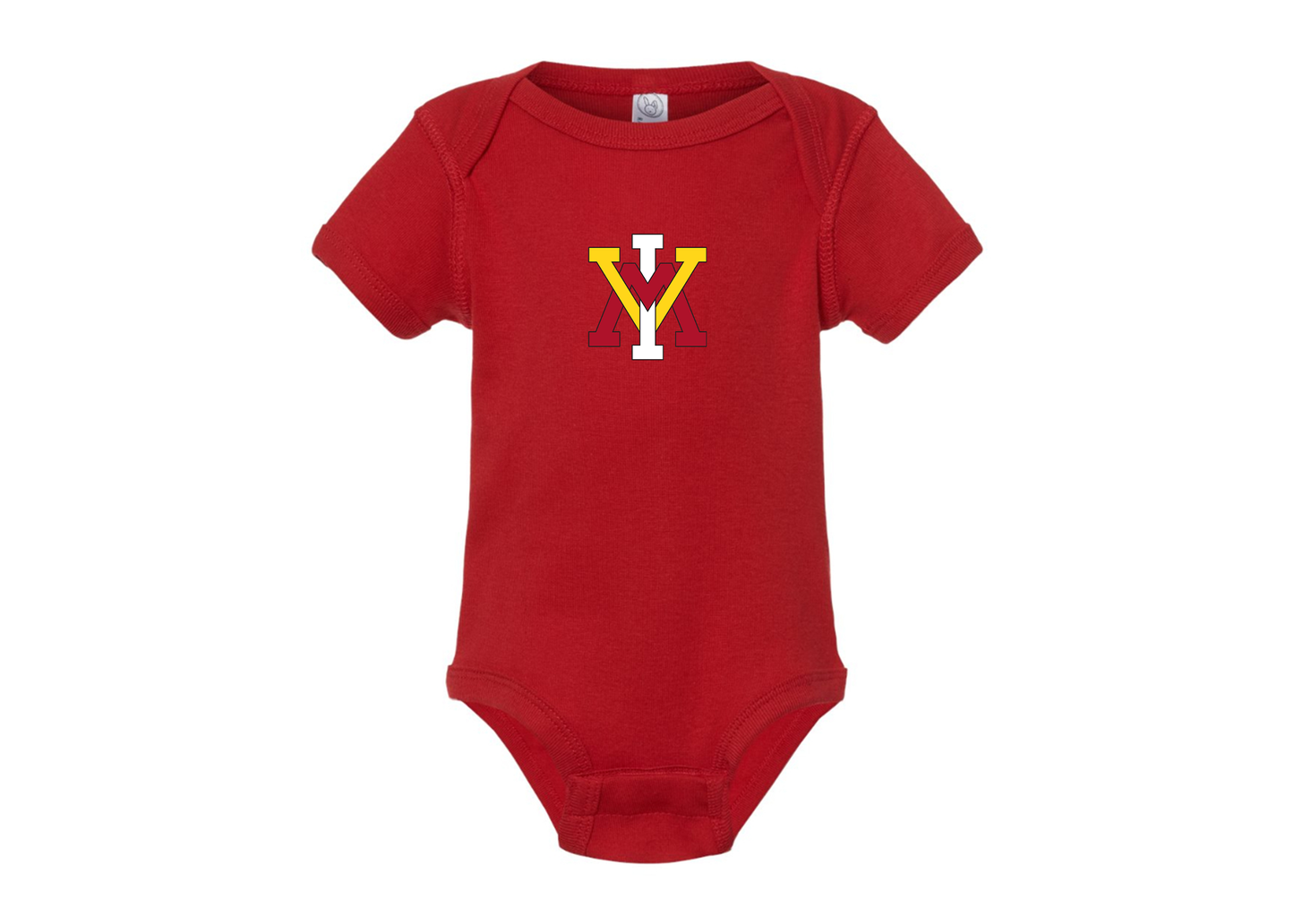 VMI Keydets Rabbit Skins Infant Baby Rib Bodysuit
